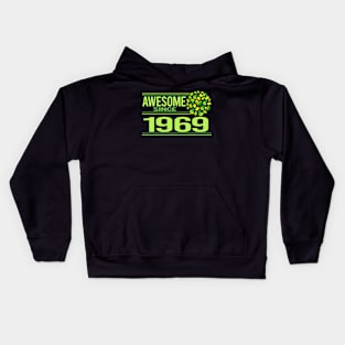 Green Leaf 1969 Kids Hoodie